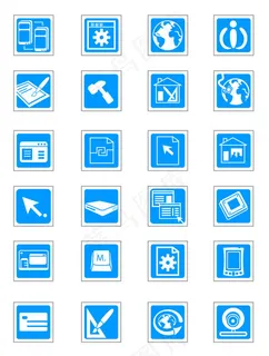 科技矢量图标,免抠元素 科技矢量图标,免抠元素