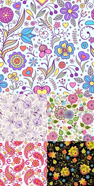 精美手绘花纹 精美手绘花纹