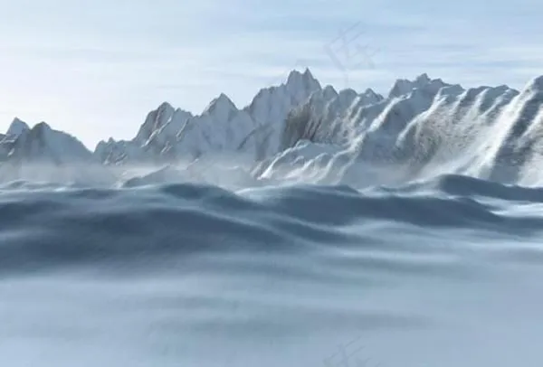 雪境动画max