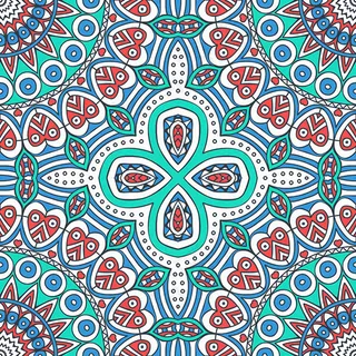 民族风情花纹底纹