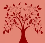 卡通树木元素eps,ai矢量模版下载