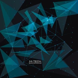 多边形抽象空间