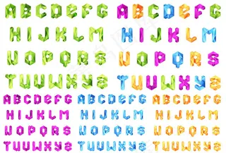 精美艺术字矢量