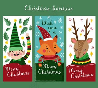 圣诞角色banner