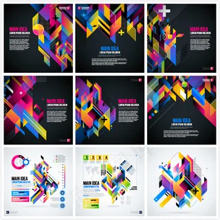 几何多边形背景