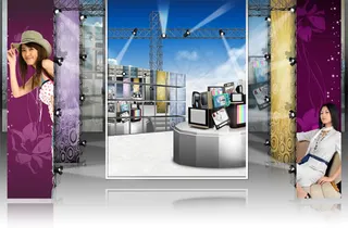 商业展厅展台海报