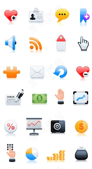 网页设计图标,免抠元素