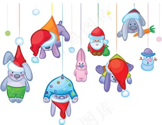 圣诞老人与兔子