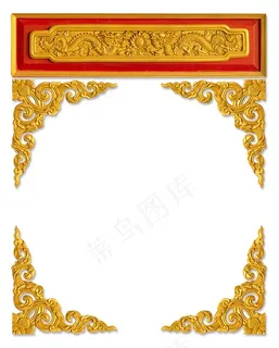 复古牌匾窗框边框