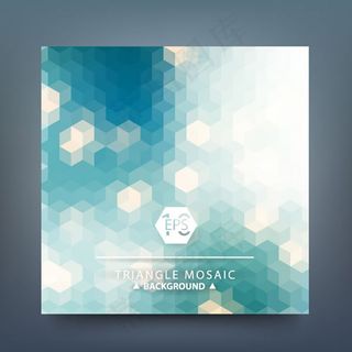 几何形马赛克背景