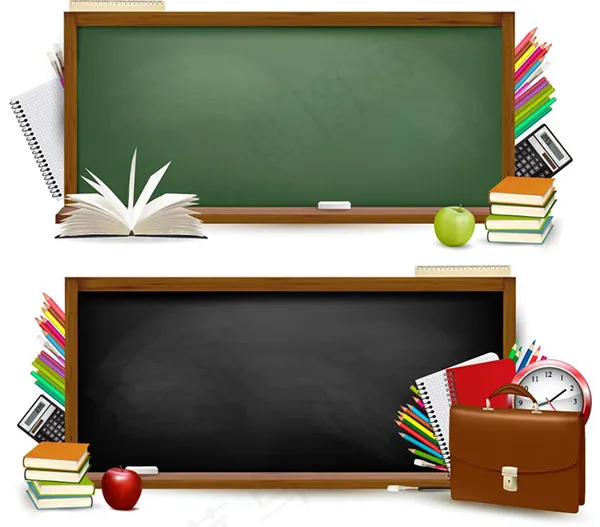 教学学习用具eps,ai矢量模版下载