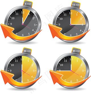 不锈钢边框时钟