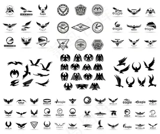 雄鹰LOGO设计