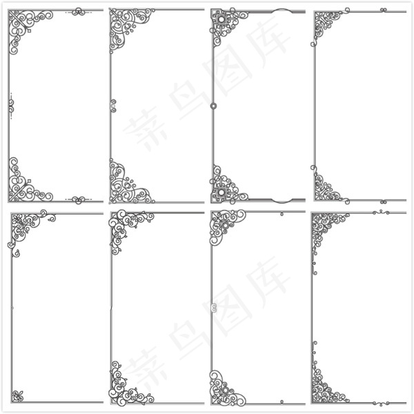欧式花边边框