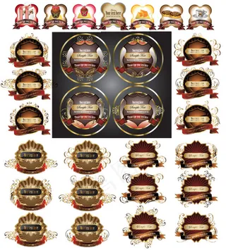 精致label瓶贴瓶身贴