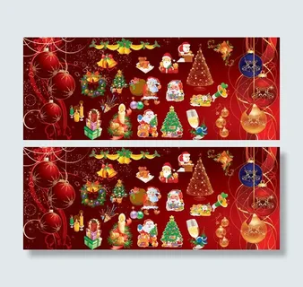 圣诞节装饰元素