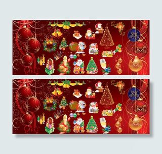 圣诞节装饰元素