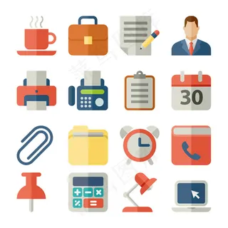 办公工具图标,免抠元素