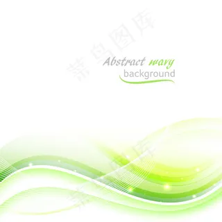 发光粒子波浪背景