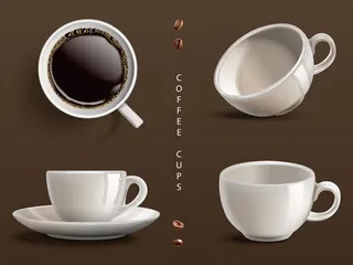 咖啡杯创意广告