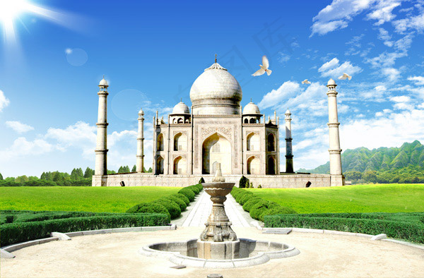 泰姬陵风光