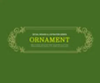 精品矢量花纹边框_5