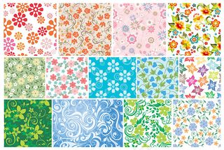 实用花纹背景5,背景元素