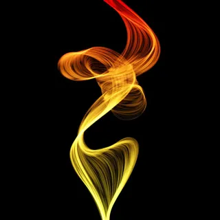 彩色波浪烟雾背景