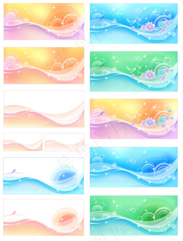 梦幻花鸟背景墙