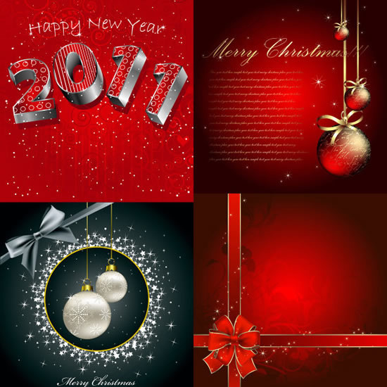 2011新年圣诞贺卡