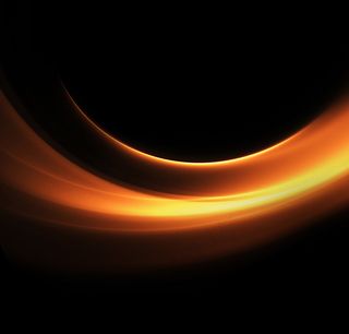 黄色渐变海报背景