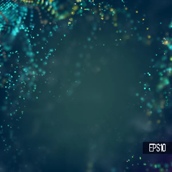 唯美发光粒子背景eps,ai矢量模版下载