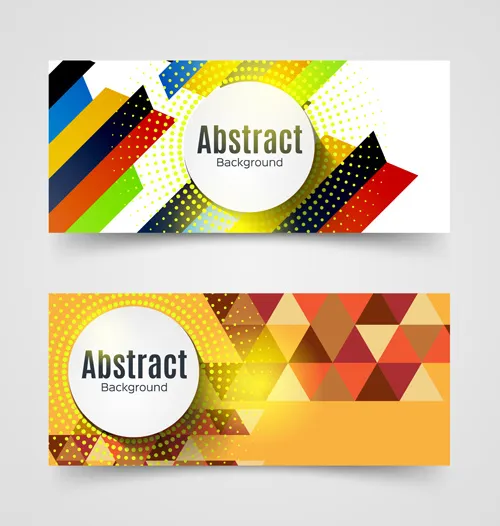 多彩抽象元素背景eps,ai矢量模版下载