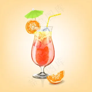 果汁冷饮矢量 果汁冷饮矢量