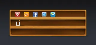 货架木框图标,免抠元素