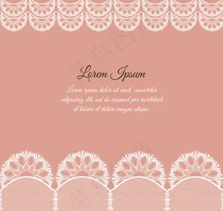 蕾丝花边背景