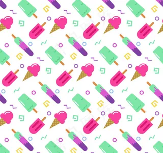 雪糕和冰棍背景