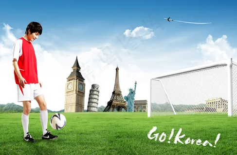 建筑物与球员 建筑物与球员