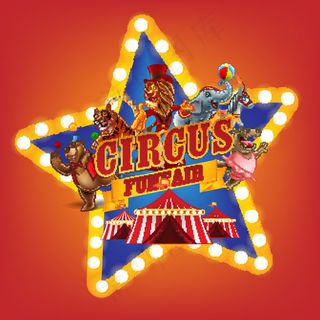 五角星霓虹灯招牌