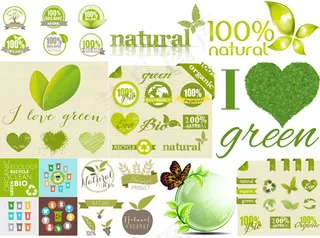 环保装饰元素,免抠元素