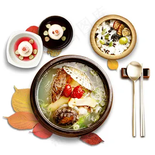 美食炖汤元素 美食炖汤元素