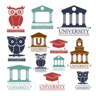 学习教育图标,免抠元素