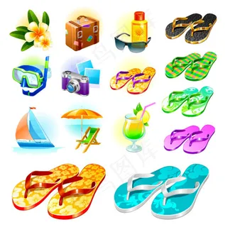 海边旅行物品 海边旅行物品