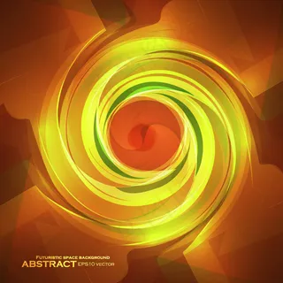 彩色漩涡光晕背景