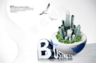 创意商务设计,背景元素