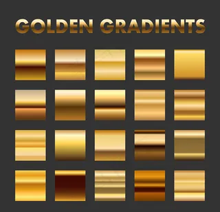 金色梯度背景