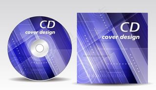 CD背景矢量图,背景元素