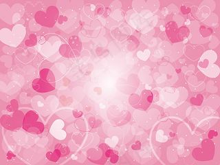 粉色爱心背景
