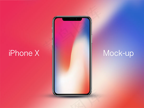 iPhoneX样机psd模版下载