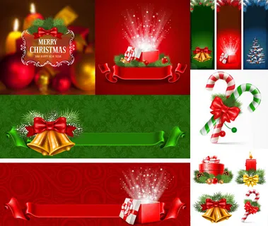 圣诞节主题矢量